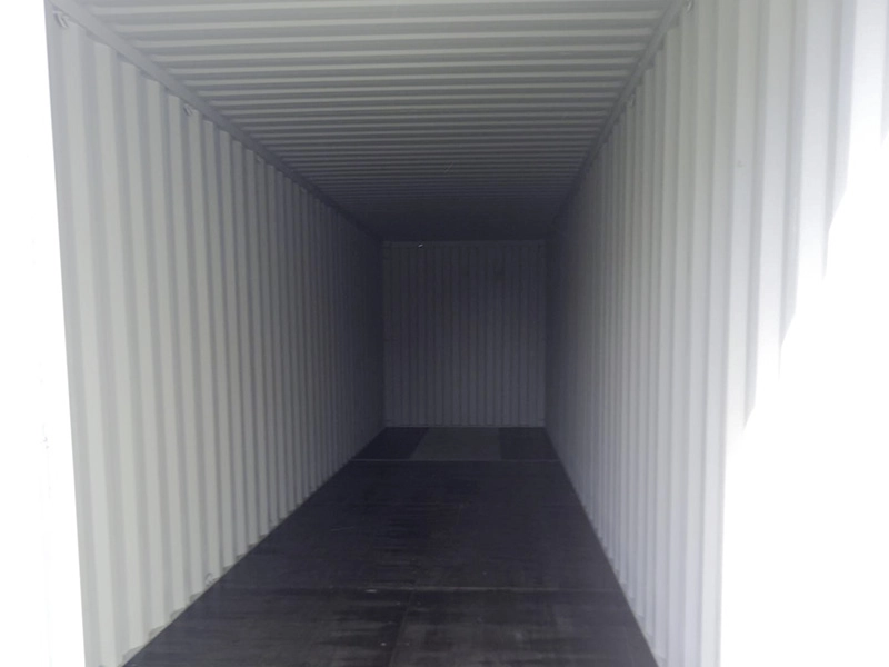 40ft high cube containers in RAL5010