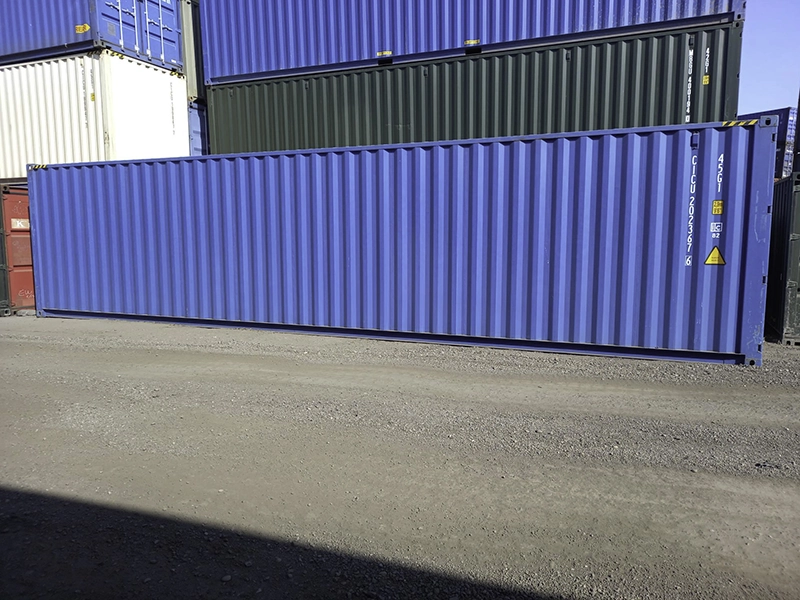 40ft high cube containers in RAL5010