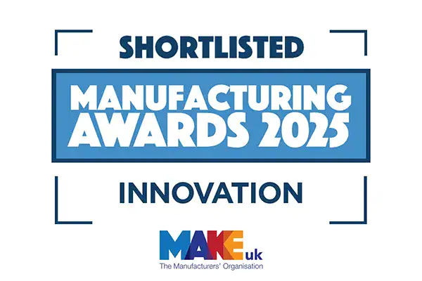 Shortlisted Manufacturing Awards 2025 Innovation, Make UK The Manufacturers’ Organisation logo